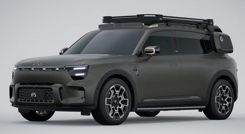 En cuanto a la motorización, el smart #5 está basado en una nueva arquitectura de 800 voltios. Foto: smart