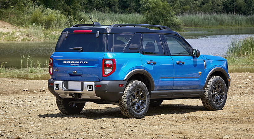 De forma opcional está disponible el sistema de cámara off-road, que se activa automáticamente en los modos Off-Road y Rally G.O.A.T. en vehículos con cámaras frontales. Foto: Ford