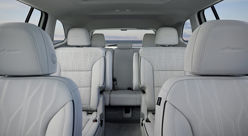 Los asientos de las tres filas son amplios y muy cómodos. Foto: Buick