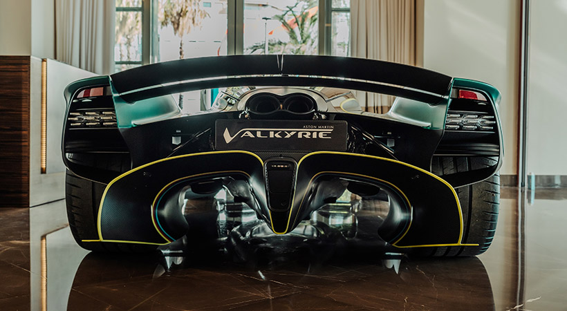El diseño del Valkyrie de Alonso toma como referencia su coche de carreras AMR24 de Fórmula 1. Foto: Aston Martin
