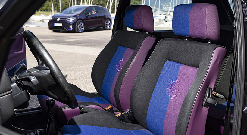 De acuerdo con Volkswagen, este interior está inspirado en las colecciones Bogner Fire+Ice. Foto: Volkswagen