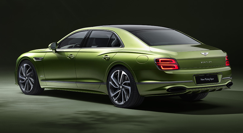 Se espera que el Bentley Flying Spur 2025 esté disponible en los concesionarios antes de que termine el año. Foto: Bentley