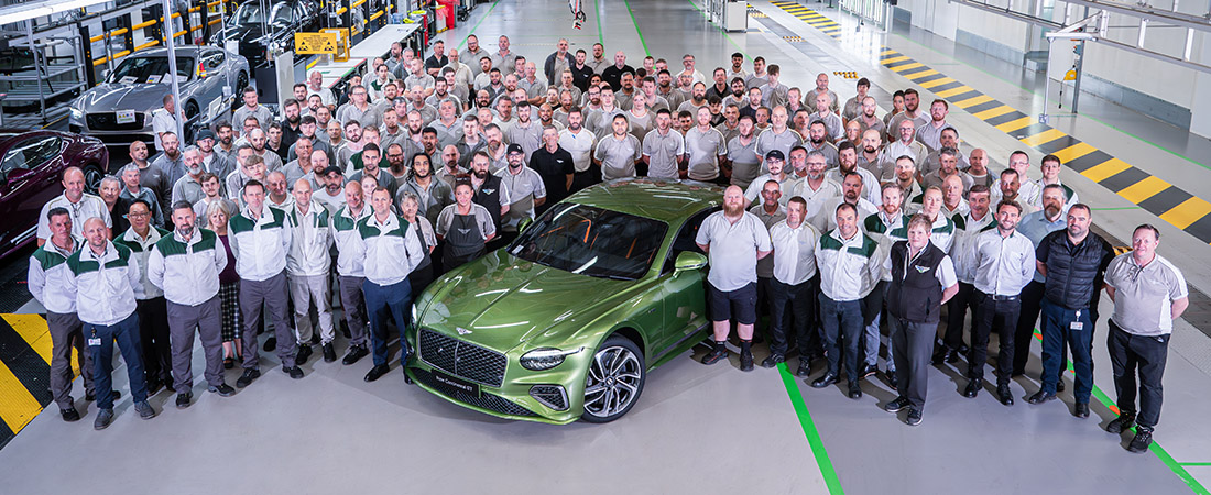 primer Bentley Continental GT