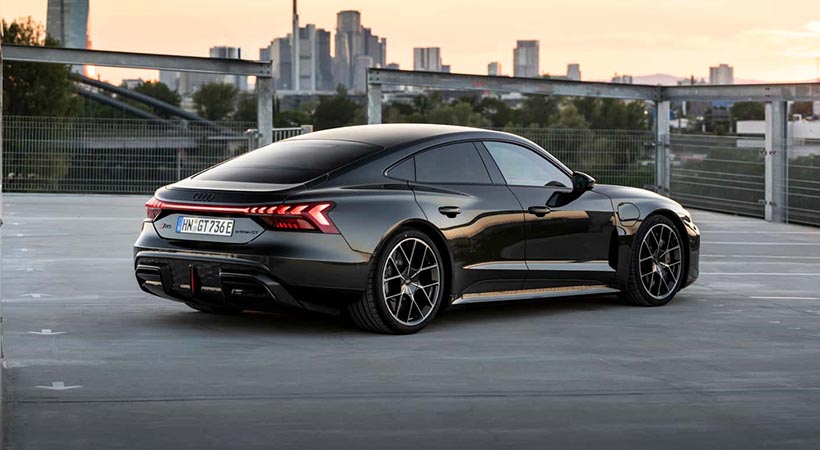 El Audi exclusive Edition estará disponible en todas las versiones del e-tron GT, incluidas las variantes S, RS y RS Performance. Foto: Audi