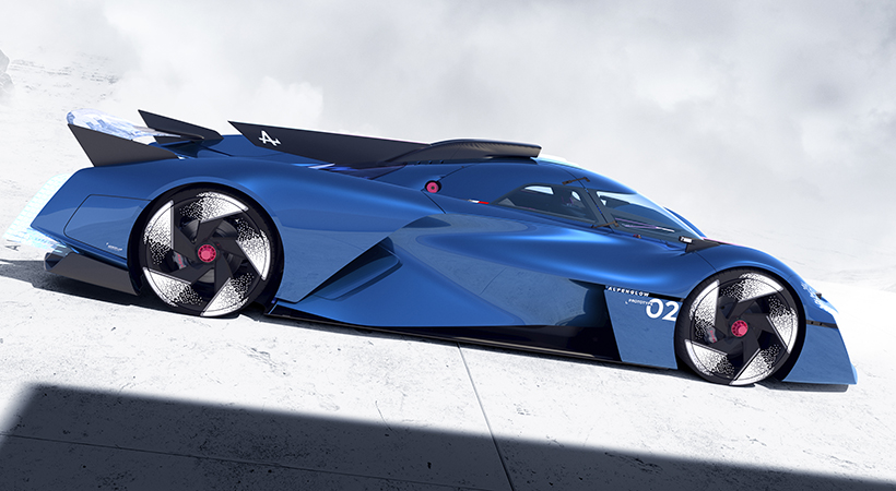 El Alpine Alpenglow Hy6 es una evolución del Alpenglow Hy4, que fue presentado hace unos meses.  Foto: Alpine