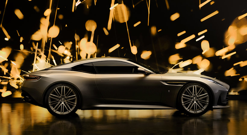 Los afortunados propietarios del Aston Martin DB12 Goldfinger Edition recibirán una colección de regalos a la altura de la ocasión.  Foto: Aston Martin