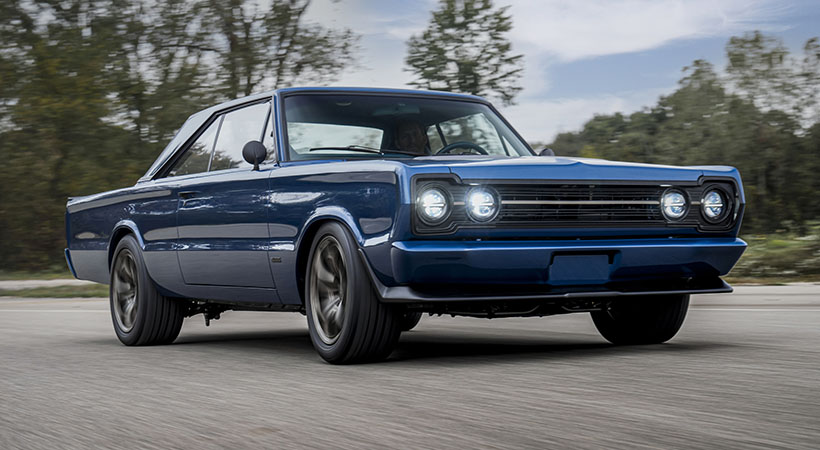 Plymouth GTX Electromod Concept, un muscle car respetuoso con el medio ambiente. Foto: Mopar