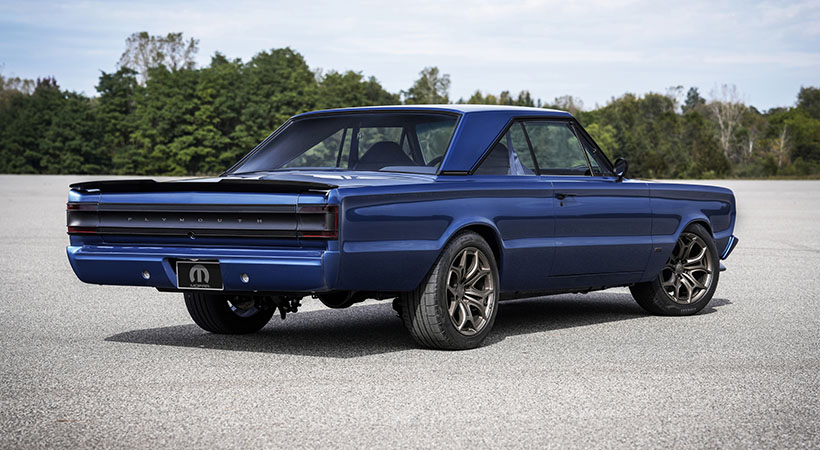 La potencia se dirige a las ruedas traseras a través de un reductor de engranajes 3:1, minimizando la pérdida de transmisión. Foto: Mopar