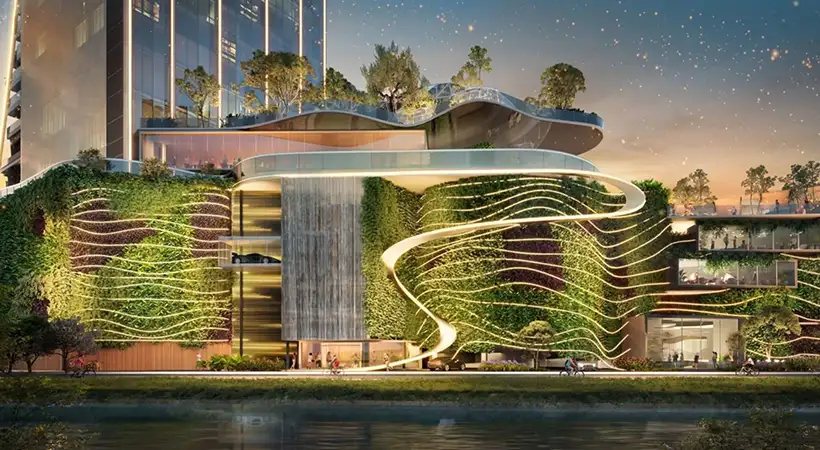 Este ambicioso proyecto fue concebido por la artista brasileña Lalalli Senna, sobrina del icónico piloto de Fórmula 1, Ayrton Senna. Foto: FG Empeendimentos