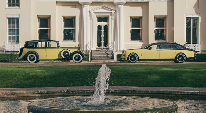 Este one-off toma como fuente de inspiración el Phantom III de 1937 que aparece en el mencionado filme estelarizado por Sean Connery. Foto: Rolls-Royce