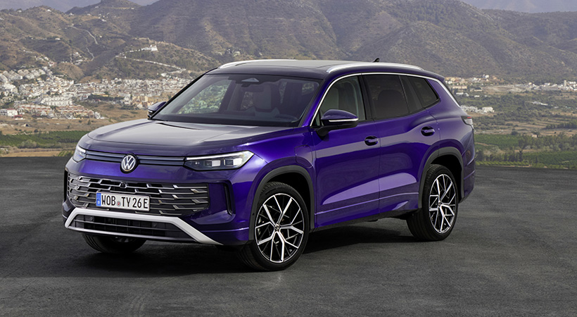 El Volkswagen Tayron se fabrica en Wolfsburg, Alemania, y saldrá a la venta en Europa este otoño en las versiones Life, Elegance y R-Line. Foto: Volkswagen