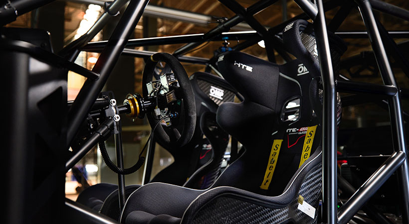 El habitáculo cuenta con dos asientos de cubo. oto: Hyundai