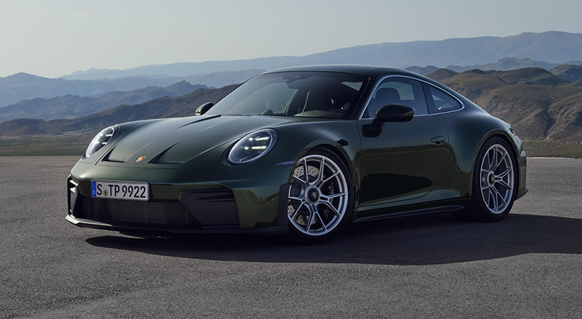 En el sistema de suspensión frontal, Porsche ha incorporado innovaciones del GT3 RS. Foto: Porsche