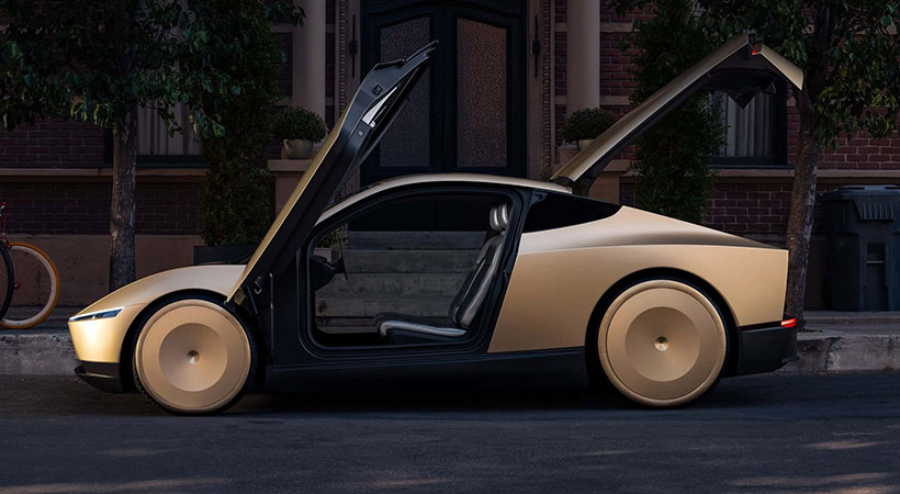 El diseño está inspirado en la Cybertruck, pero es más atractgivo. Foto: Tesla