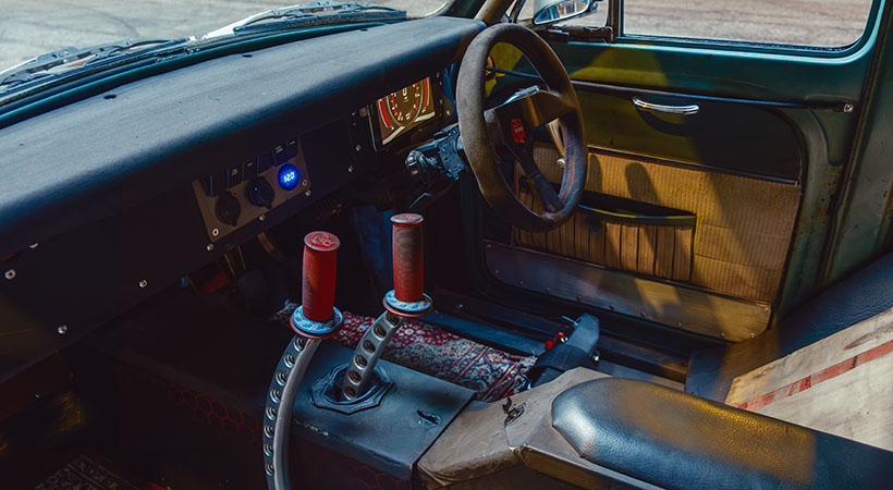 EAl interior conserva el volante a la derecha. Foto: Eneos