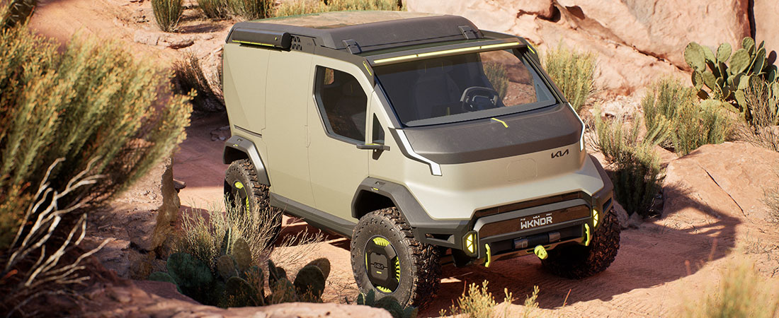 Kia PV5 Wkndr Concept EV Van