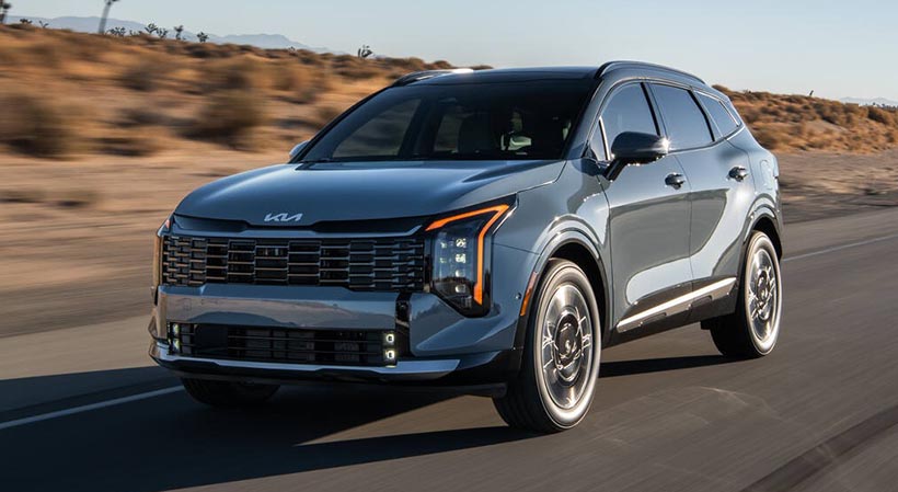 En cuanto a motorización, Kia Sportage 2026 conserva las opciones actuales. Foto: Kia