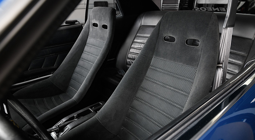 El habitáculo ahora cuenta con asientos de cubo, fijos. Foto: Eneos