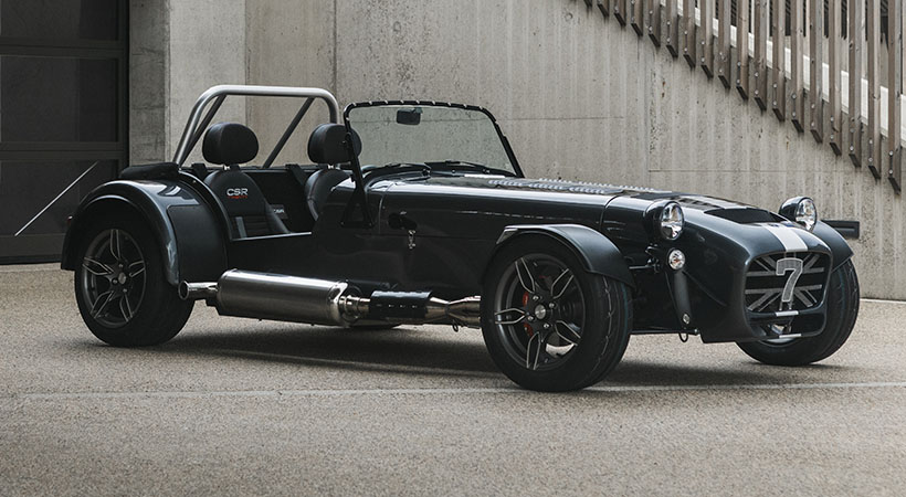 Entre las características más destacadas de este auto tenemos una suspensión delantera interna y trasera completamente independiente. Foto: Caterham