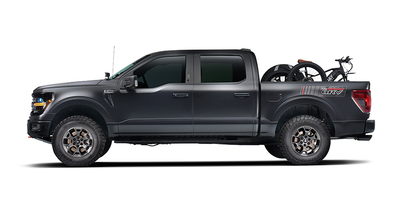 This is a concept vehicle intended for demonstration purposes only and not available for sale by Ford. Vehicles that are not street legal or certified under FMVSS and safety and emission regulations are not intended or certified for use on public roads.