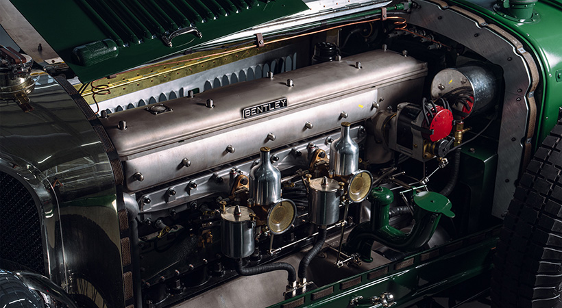 Aunque Mulliner tenía la capacidad para crear un motor mucho más potente, el objetivo fue recrear un Bentley que luciera y funcionara como en 1930. Foto: Bentley
