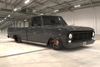 “Clyde”, una impresionante Ford F-100 modificada por Solomon Lunger