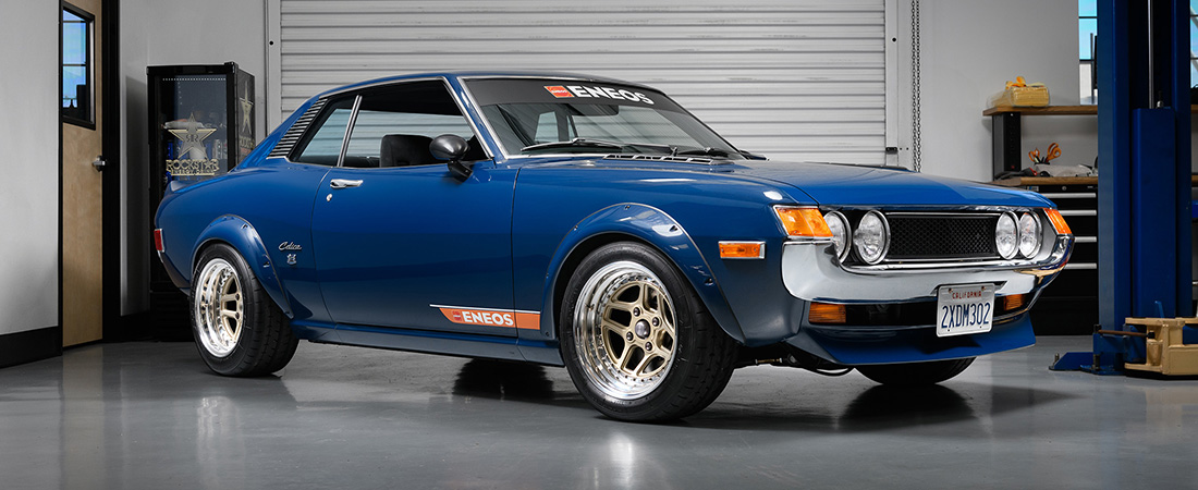toyota celica 1972 stephan papadakis sema show 2024