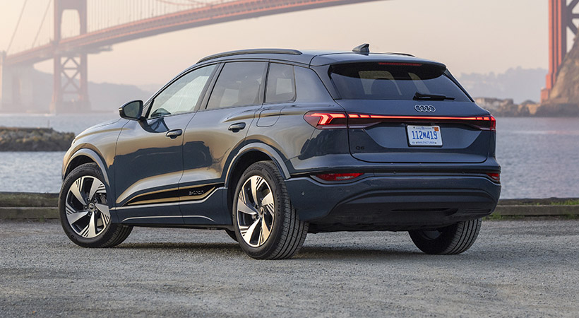 Tanto el Q6 como el SQ6 comparten los mismos motores, pero su potencia se diferencia mediante el software. Foto: Audi