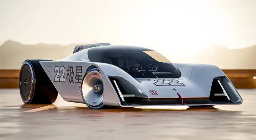 El alemán Roman Moor obtuvo una mención especial por su 'Polestar Track Toy', un modelo inspirado en Le Mans.