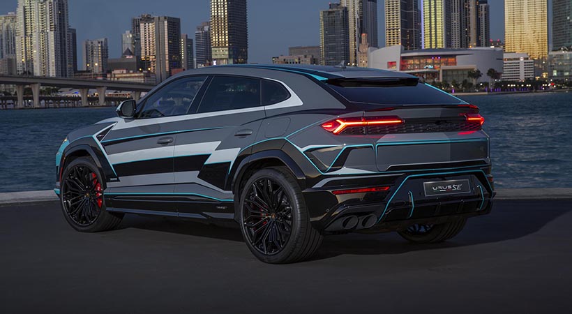 Lo que distingue a esta edición especial es su personalización, fruto de la colaboración entre el Centro Stile y el programa Ad Personam. Foto: Lamborghini