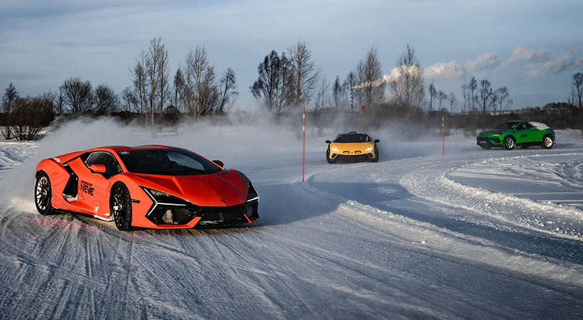 Con esta actividad, Lamborghini cerró las actividades de Esperienza del 2024. Foto: Lamborghini