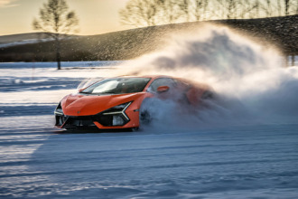 Lamborghini Esperienza Neve llega a Mongolia Interior
