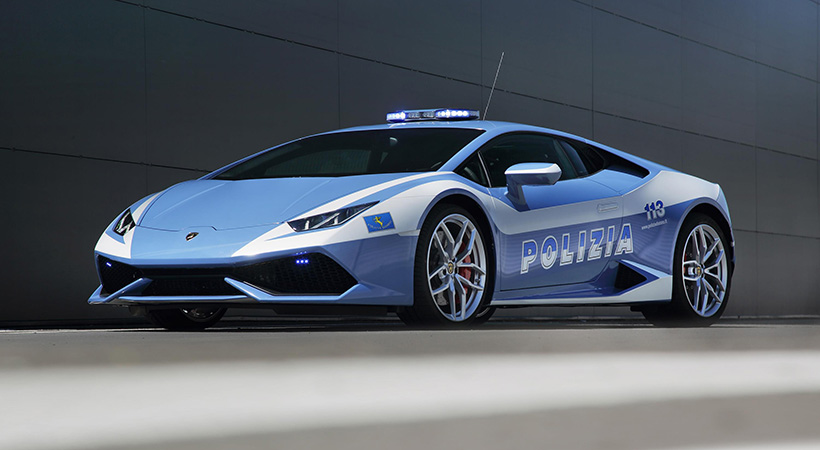 Cada uno de estos vehículos de Lamborghini ha sido muy útil para la policía. Foto: Lamborghini