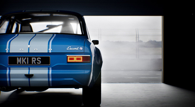 El nuevo Escort RS conserva la estética clásica del modelo original, pero incorpora mecánica moderna.  Foto: Boreham Motorworks