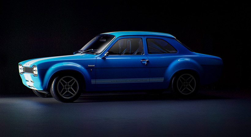 El precio de este Escort RS es de £295,000 libras esterlinas (aproximadamente $375,000).  Foto: Boreham Motorworks