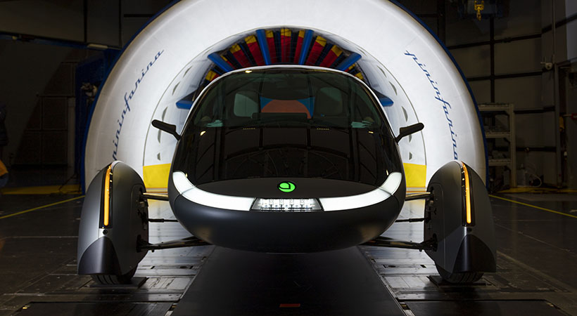 Aptera presentará por primera vez la versión final de su vehículo antes de que comience la producción. Foto: Aptera