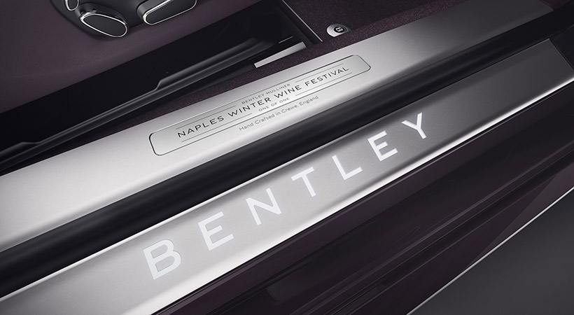 Detalles exclusivos. Foto: Bentley