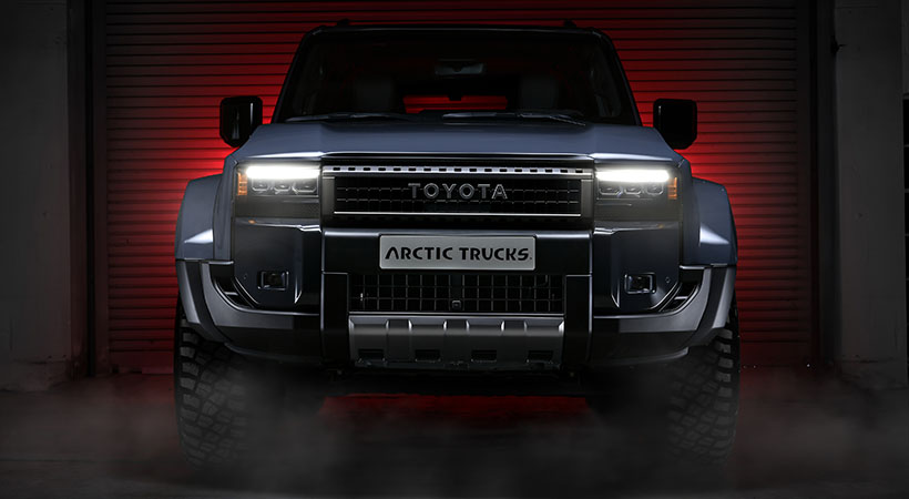 Según la compañía, estos cambios mejoran la estabilidad y la altura libre al suelo sin sacrificar la comodidad de marcha. Foto: Arctic Trucks