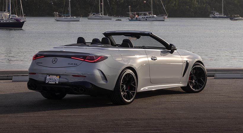 Un auto para conducir sintiendo el sol sobre tu cabeza. Foto: Mercedes-Benz 