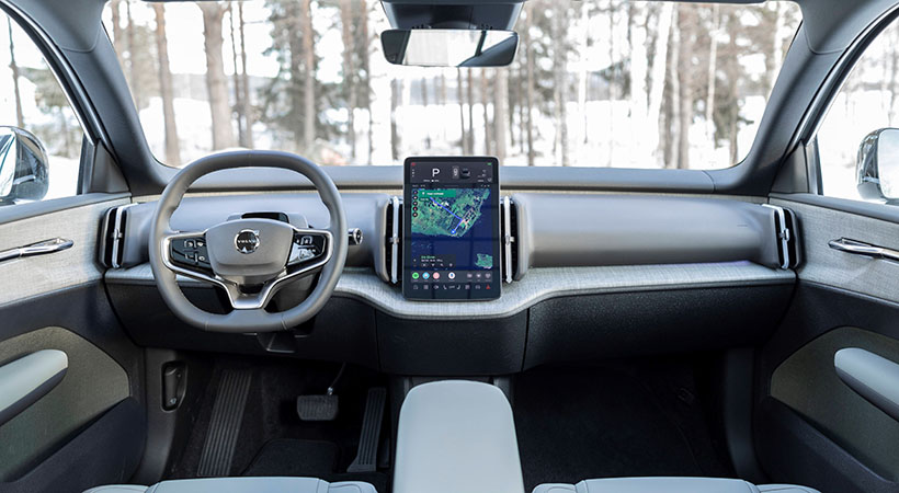El interior es prácticamente idéntico al modelo de producción regular. Foto: Volvo