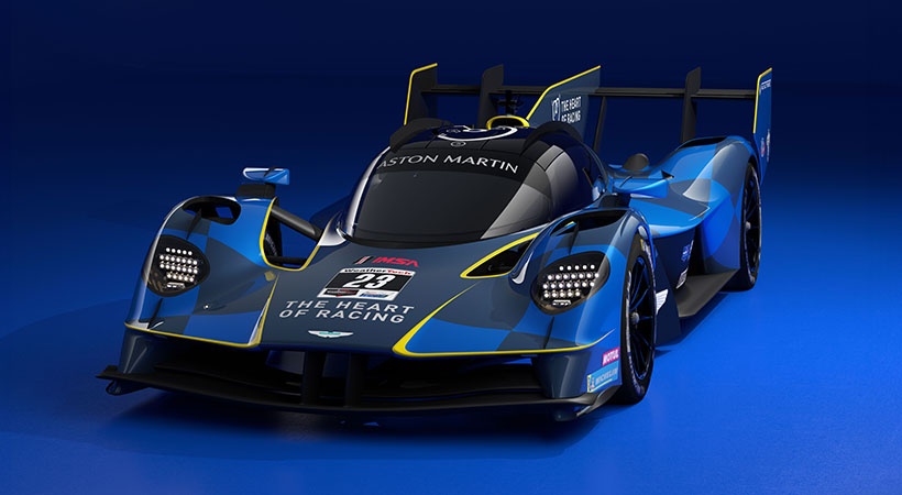 A diferencia del modelo de calle, no contará con sistema híbrido, aunque su potencia original de 1,160 hp a 11,000 rpm ha sido reducida para cumplir con el Balance of Performance. Foto: Aston Martin