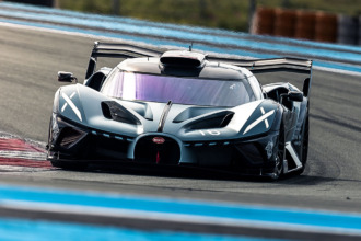 Bugatti Bolide presume sus 1,578 hp en el circuito Paul Ricard