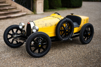 Este Bugatti Baby II rinde homenaje al Type 35 y al fundador de la marca