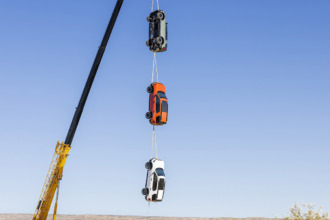 Los ganchos de arrastre del nuevo Honda Passport TrailSport son puestos a prueba