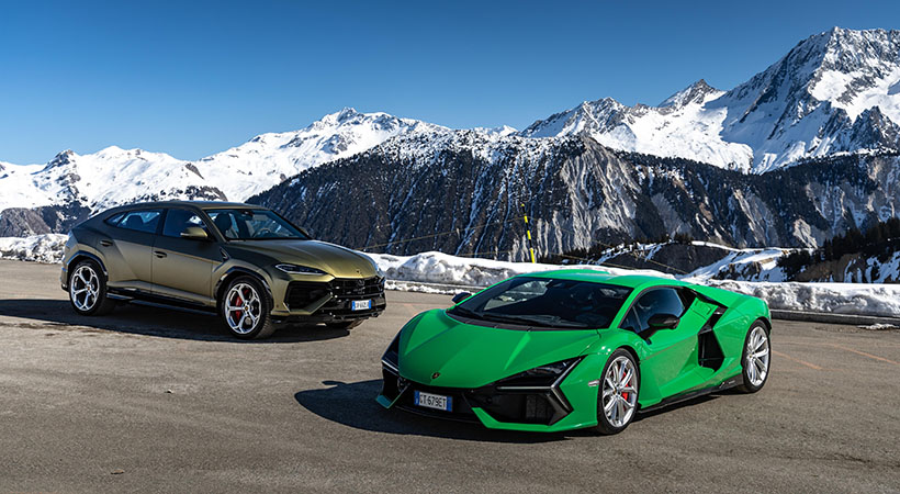 Durante esta experiencia, los invitados recorrieron 124 millas de serpenteantes carreteras montañosas. Foto: Lamborghini