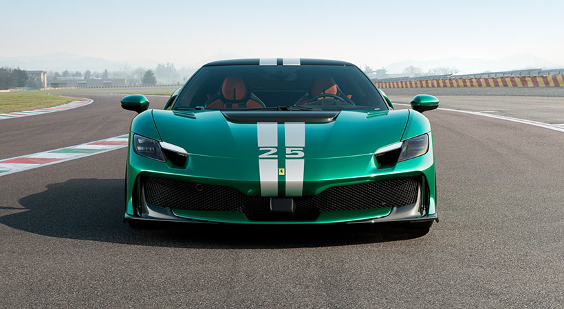 Los cambios exteriores incluyen nuevos parachoques y un difusor trasero extremo. Foto: Ferrari