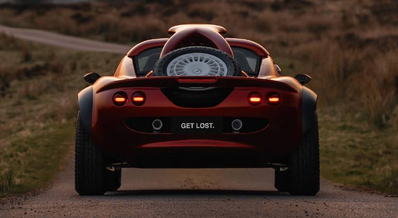 La rueda de refacción fue colocada en la parte posterior.Foto: GFWilliams