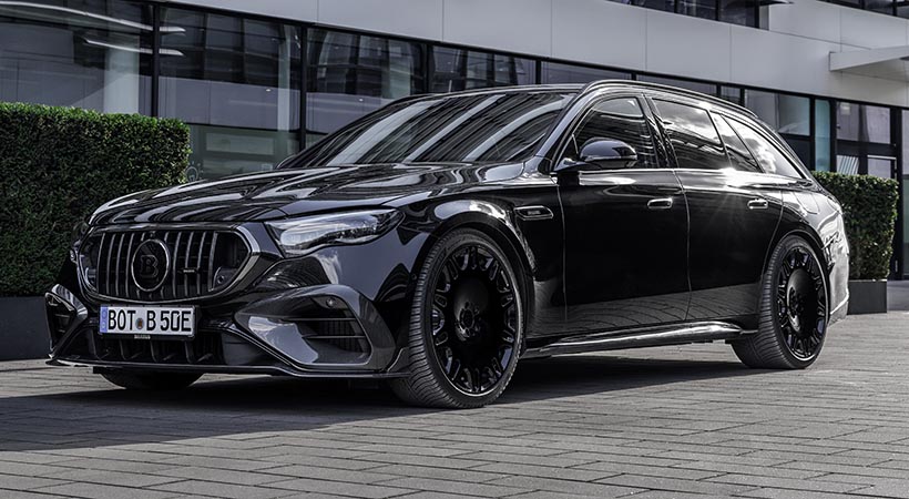 El sistema de rodaje consta de rines de Platinum Edition de 21 pulgadas, desarrollados específicamente para este modelo. Foto: Brabus