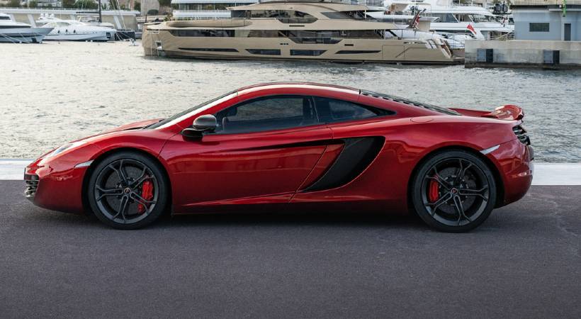 El McLaren MP4-12C de Lewis Hamilton. Foto: McLaren