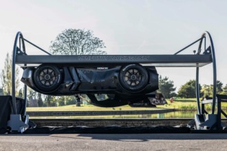 Spéirling: el hipercoche que desafía la gravedad al conducir al revés